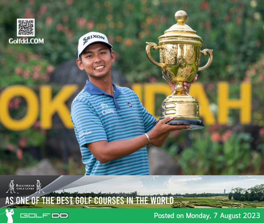 นิติธร ทิพย์พงษ์ คว้าแชมป์เอเชียนทัวร์ Mandiri Indonesia Open 2023 ได้ขึ้นในวันที่ 6 สิงหาคม 2566
