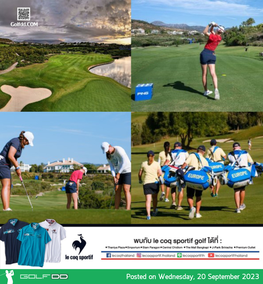 สัปดาห์นี้กับการแข่งขันกอล์ฟทีมหญิง The Solheim Cup ระหว่างสหรัฐฯ กับ ทีมรวมยุโรป ที่ฟินกา กอร์เตซิน แคว้นอันดาลูเซีย ประเทศสเปน