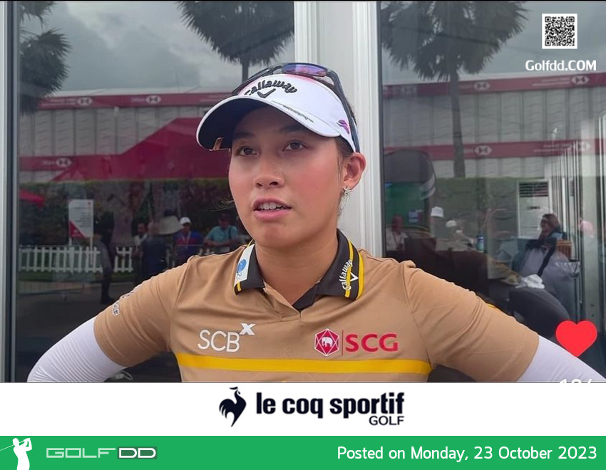 "จีน" อาฒยา ฐิติกุล ให้สัมภาษณ์ถึงภาพรวมในการเล่นวันสุดท้าย รายการ BMW Ladies Championship