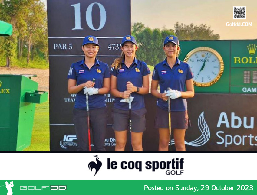 ทีมนักกอล์ฟสาวไทย จบ 16 อันเดอร์พาร์ คว้าอันดับ 4 ร่วม รายการ เวิลด์ อเมเจอร์ ทีม แชมเปี้ยนชิพ ครั้งที่ 30