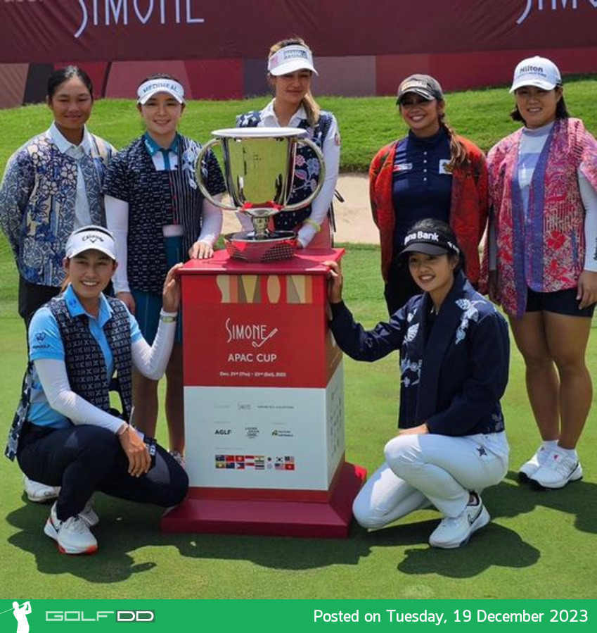 กอล์ฟส่งท้ายปี 2023 Simone Asia Pacific Cup ครั้งที่ 2 ณ สนาม Pondok Indah Golf Course วันที่ 21-23 ธันวาคม 2566