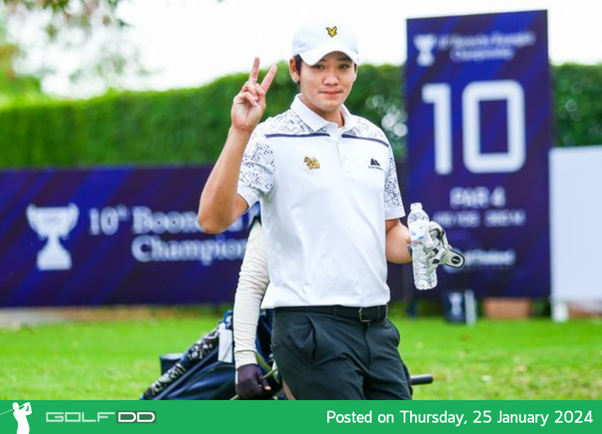 “วันชัย” นำรอบแรก 7 อันเดอร์ กอล์ฟ บุญชู เรืองกิจ ที่สนามแรนโช ชาญวีร์ รีสอร์ท แอนด์ คันทรี คลับ