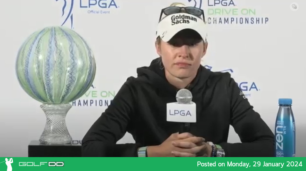แชมป์ที่ 9! เนลลี่ คอร์ด้า มือ 4 ของโลก คว้าแชมป์ใน LPGA Drive On Championship