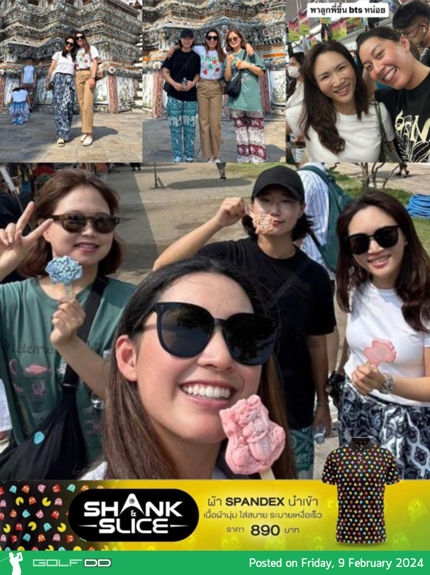 “JEENO” Atthaya Thitikul Tourist Mode “วัดอรุณ & ช้างไทย”