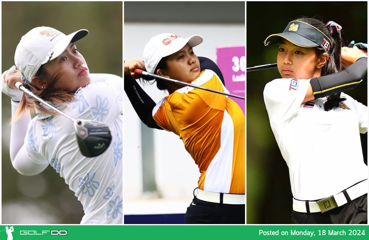 ส่งกำลังใจเชียร์ 3 กอล์ฟหญิงทีมชาติไทย