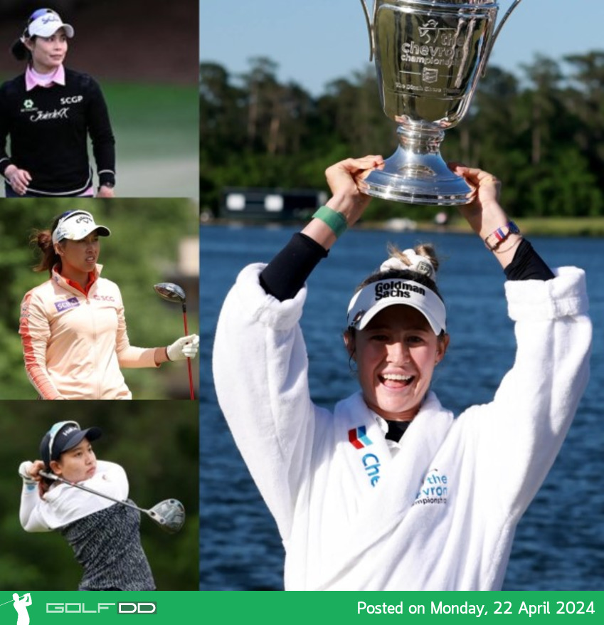 เนลลี่ คอร์ด้า คว้าแชมป์รายการที่ 5 จากรายการ The Chevron Championship