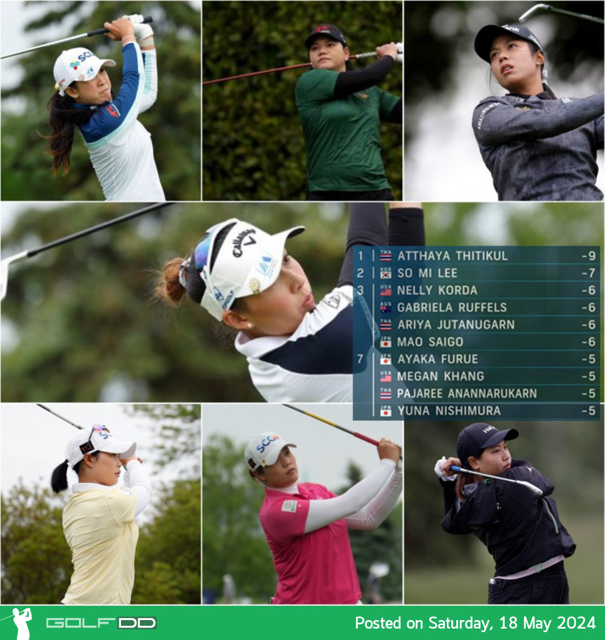 “จีโน่” อาฒยา ฐิติกุล นำเดี่ยว กอล์ฟแอลพีจีเอทัวร์ รายการ Mizuho Americas Open
