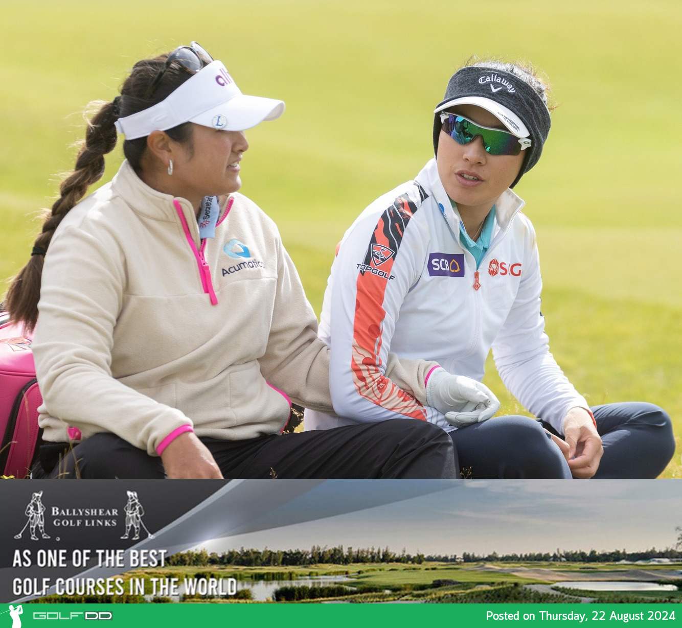 เชียร์นักกอล์ฟสาวไทย 10 คน รายการ AIG Women's Open 2024 วันที่ 22-25 สิงหาคมนี้
