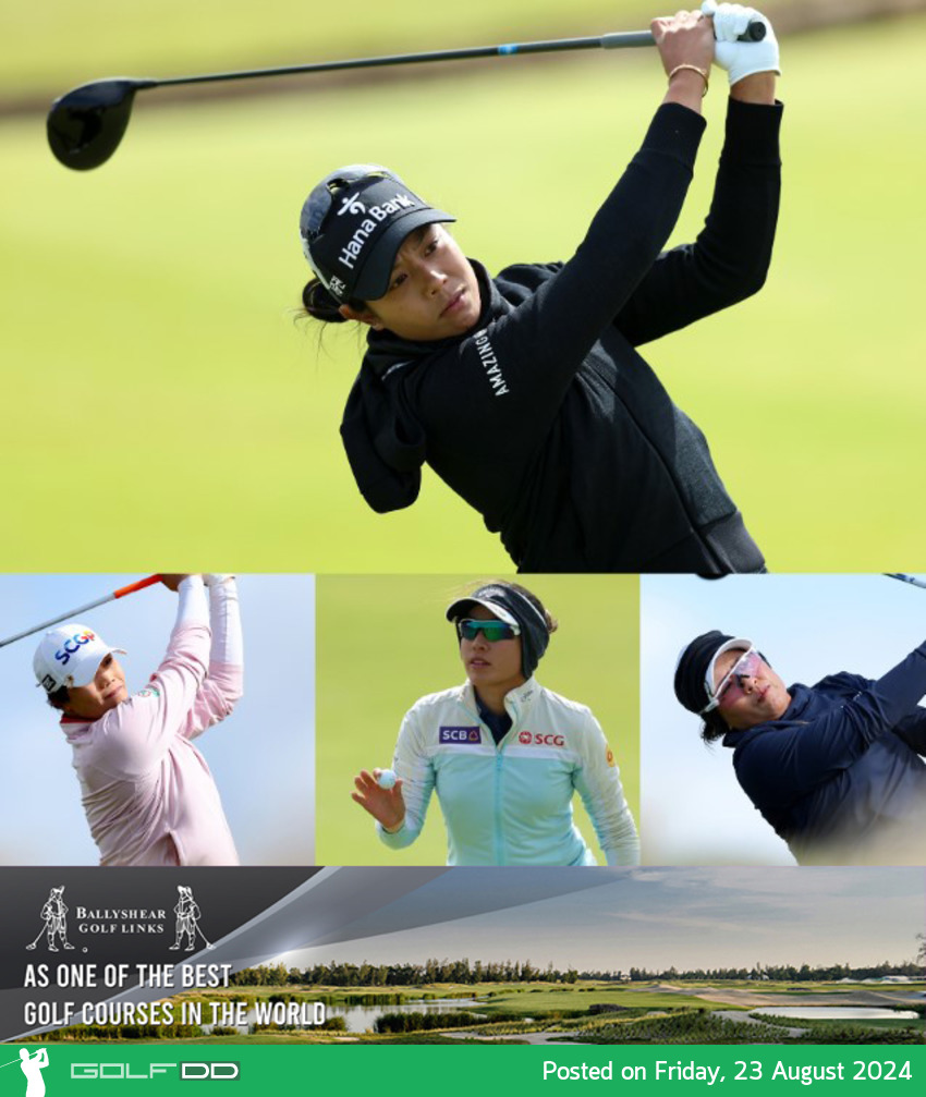 "แพตตี้" ปภังกร ธวัชธนกิจ รั้งอันดับ 4 ร่วมในรอบแรก รายการ AIG Women's Open 2024
