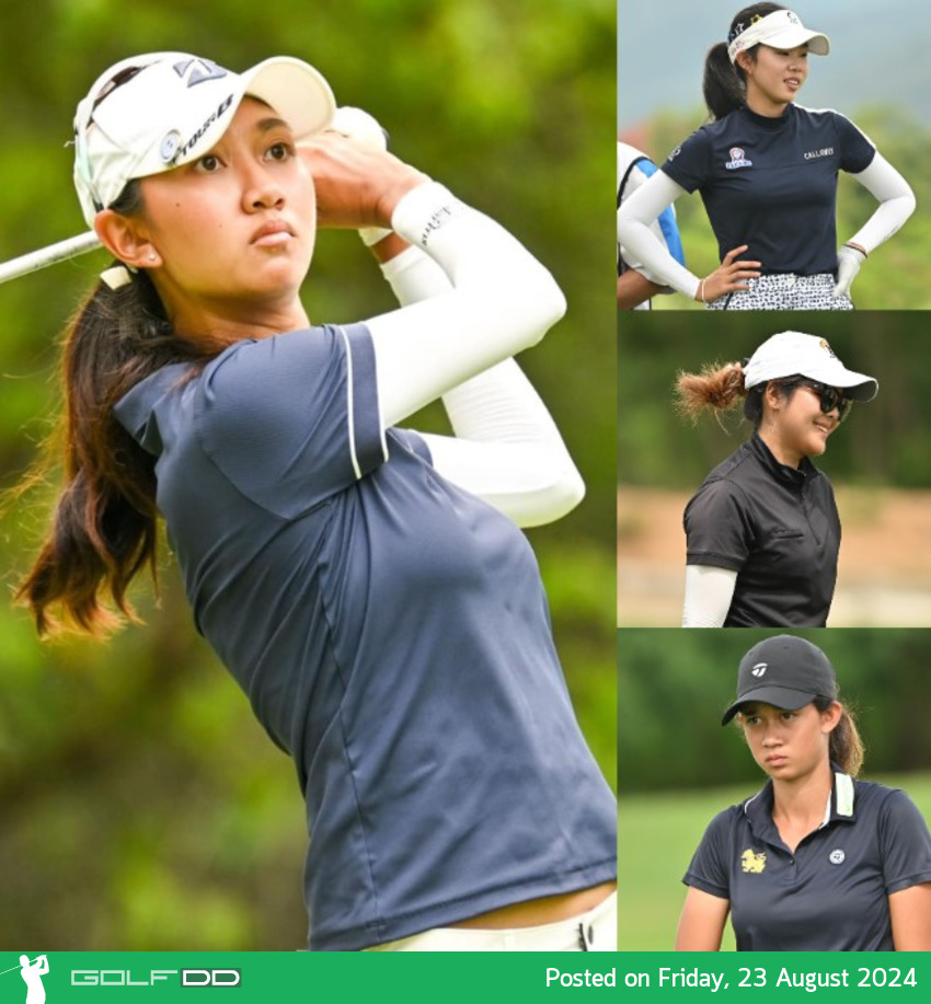 กุลธิดา พราหมพันธุ์ รอบสองนำเดี่ยว การแข่งขัน Thailand LPGA SINGHA-NSDF Lamphun Ladies Championship 2024