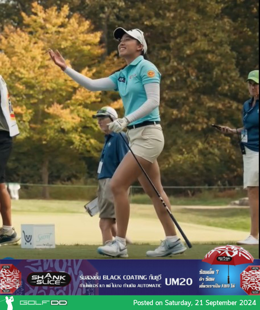 "โปรจีน" โชว์ฟอร์มรอบสอง ขึ้นนำเดี่ยวด้วยสกอร์รวม 12 อันเดอร์พาร์ LPGA Tour รายการ Kroger Queen City Championship presented by P&G