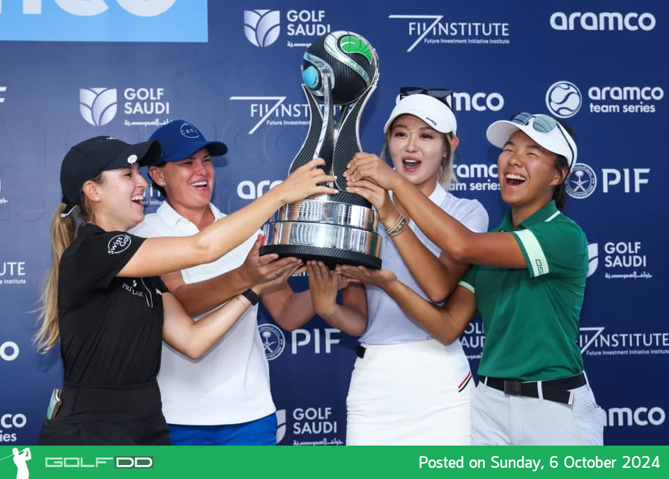 ทีมแทมเบอร์ลินี เฉือนเพียงหนึ่งสโตรกคว้าชัยชนะในการแข่งขัน Aramco Team Series