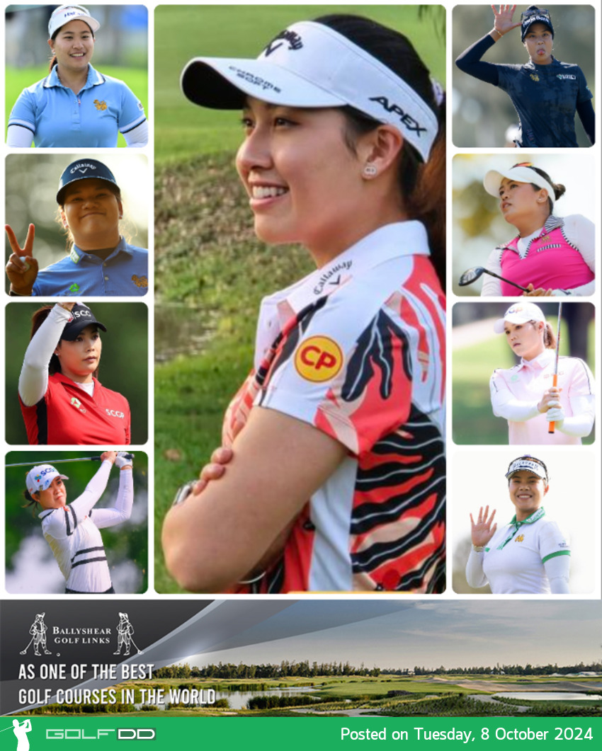 เชียร์ 9 ตัวแทนสาวไทย นำโดย โปร"จีโน่" อาฒยา ธิติกุล รายการ Buick LPGA Shanghai 2024 จะเปิดฉากระหว่างวันที่ 10-13 ตุลาคม 2567