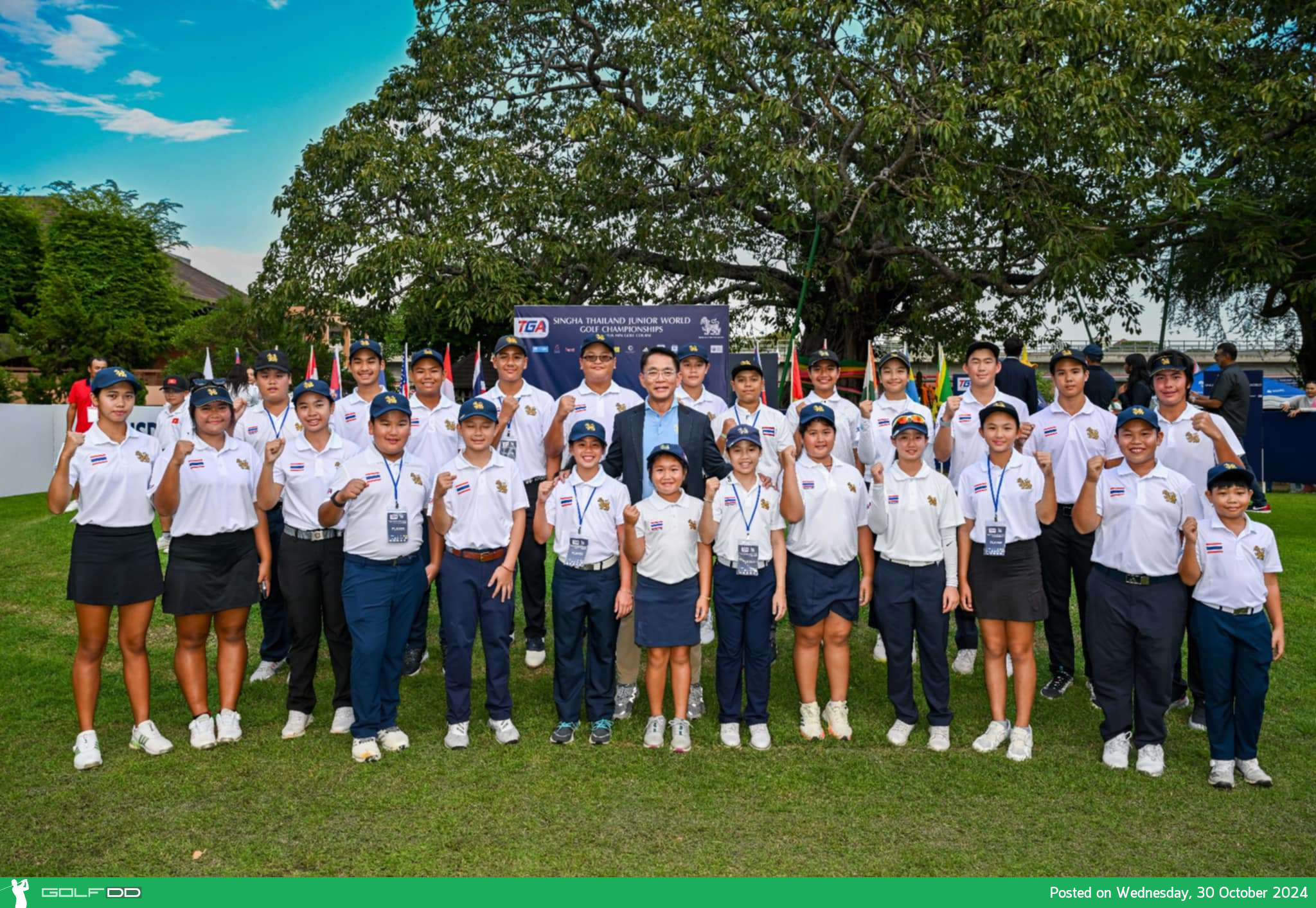 18 ชาติร่วมชิงชัย กอล์ฟ “สิงห์ ไทยแลนด์ จูเนียร์ เวิลด์ กอล์ฟ แชมเปียนชิพ 2024” ครั้งที่ 15 ที่สนามกอล์ฟหลวงหัวหิน