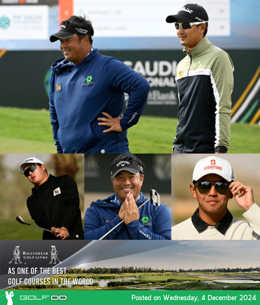 16 นักกอล์ฟไทยร่วมศึก PIF Saudi International ซาอุดิอาระเบีย ชิงเงิน 5 ล้านเหรียญฯ