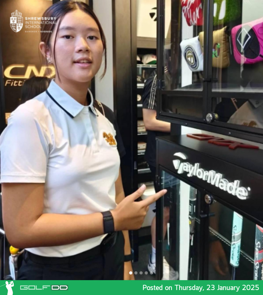 ขอแสดงความยินดีกับ Natcharey (Marina) Khunapasut ได้รับสปอนเซอร์ จากของ TaylorMade 