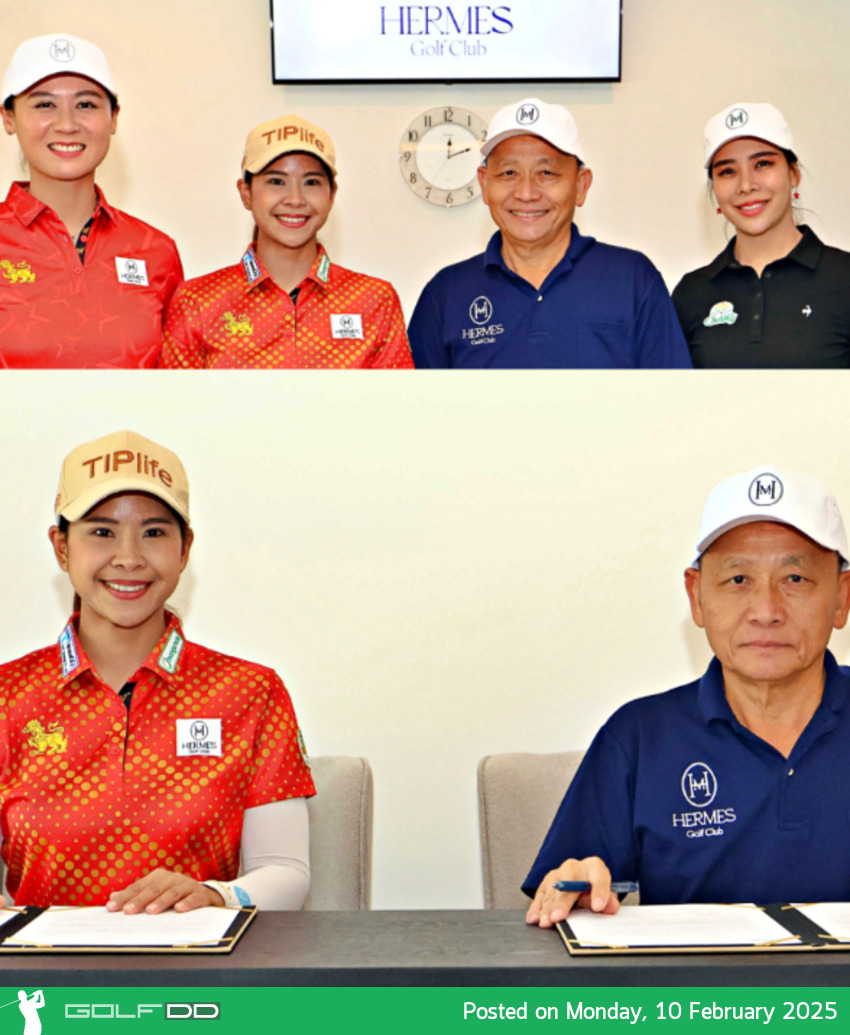 "โปรแหวน" นั่งแท่นแบรนด์แอมบาสเดอร์ สนามเฮอร์มีสฯ ดันสนามสู่สายตาวงการกอล์ฟ