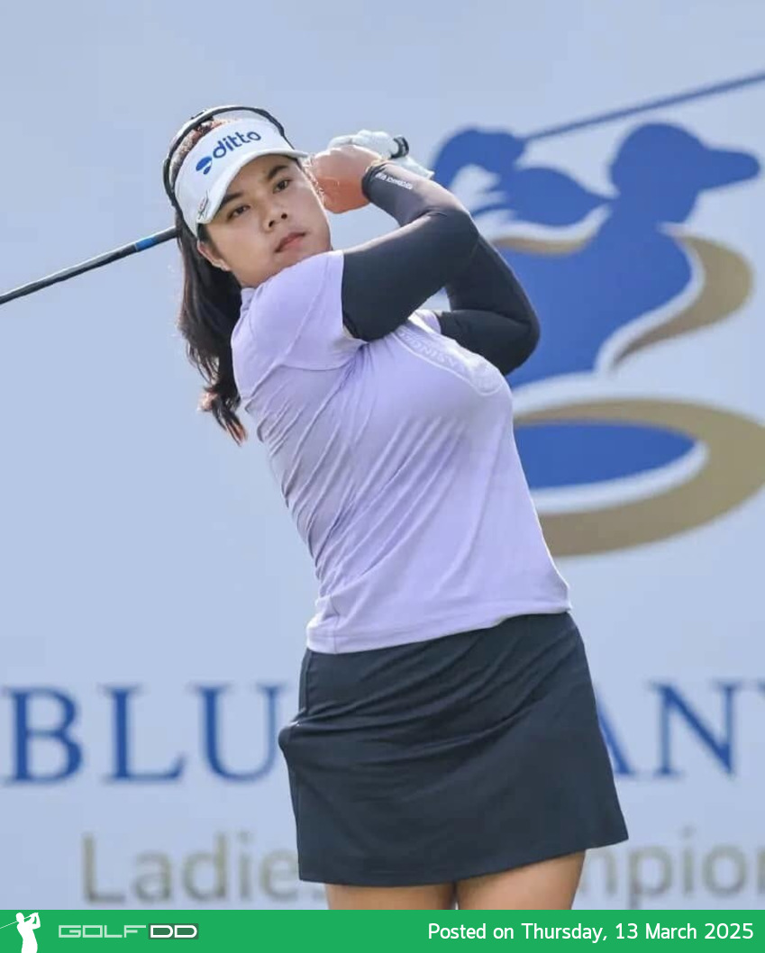 "โปรเปียโน" อาภิชญา ยุบล ดีสุดรอบแรก อันดับ 4 ร่วม กอล์ฟรายการ Blue Canyon Ladies Championship 2025
