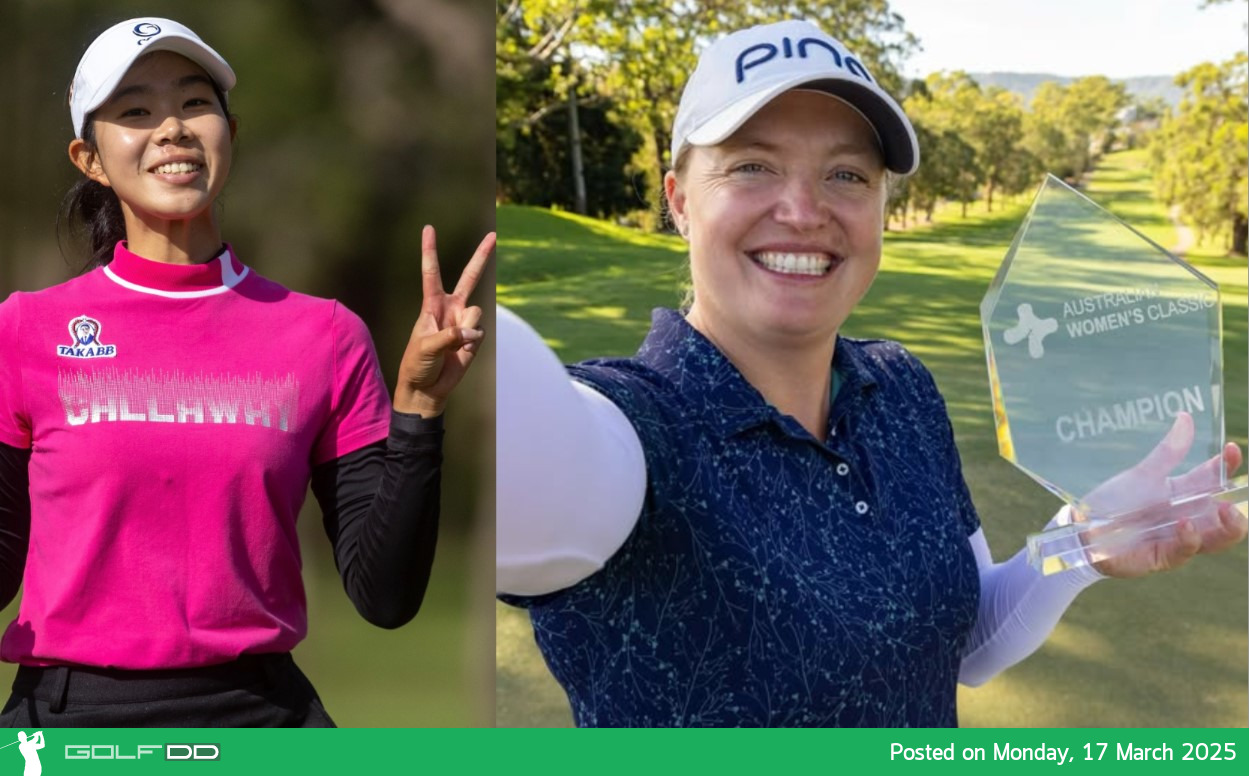 "อาโป" ชลชีวา วงษรัศม์ คว้าอันดับ 3 รับเงินกว่า 6.6 แสนบาท การแข่งขันกอล์ฟ Australian Women's Classic 2025