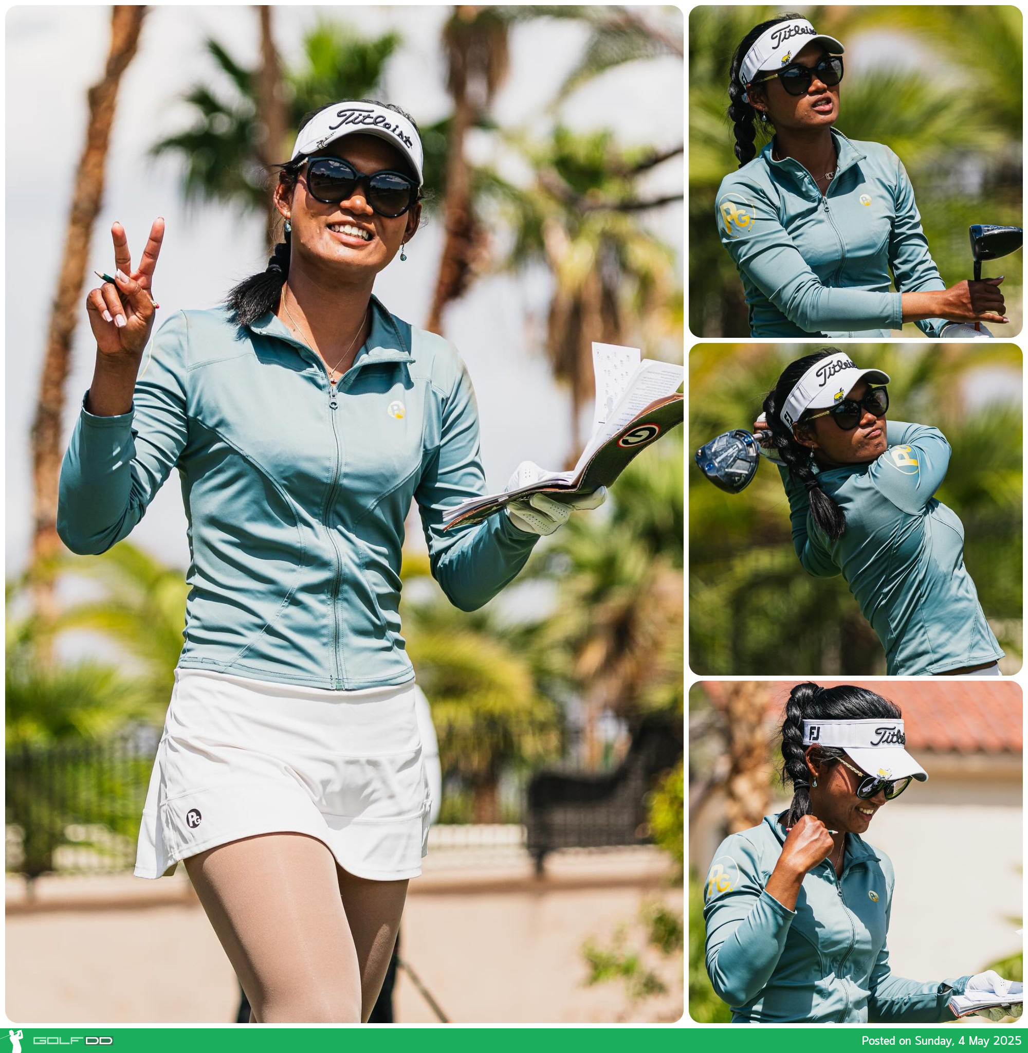 "เจนนี่ ณภัทร" ลุ้นแชมป์ Epson Tour หลังรอบสามขึ้นอันดับ 5 ร่วม ตามผู้นำเพียง 4 สโตรก