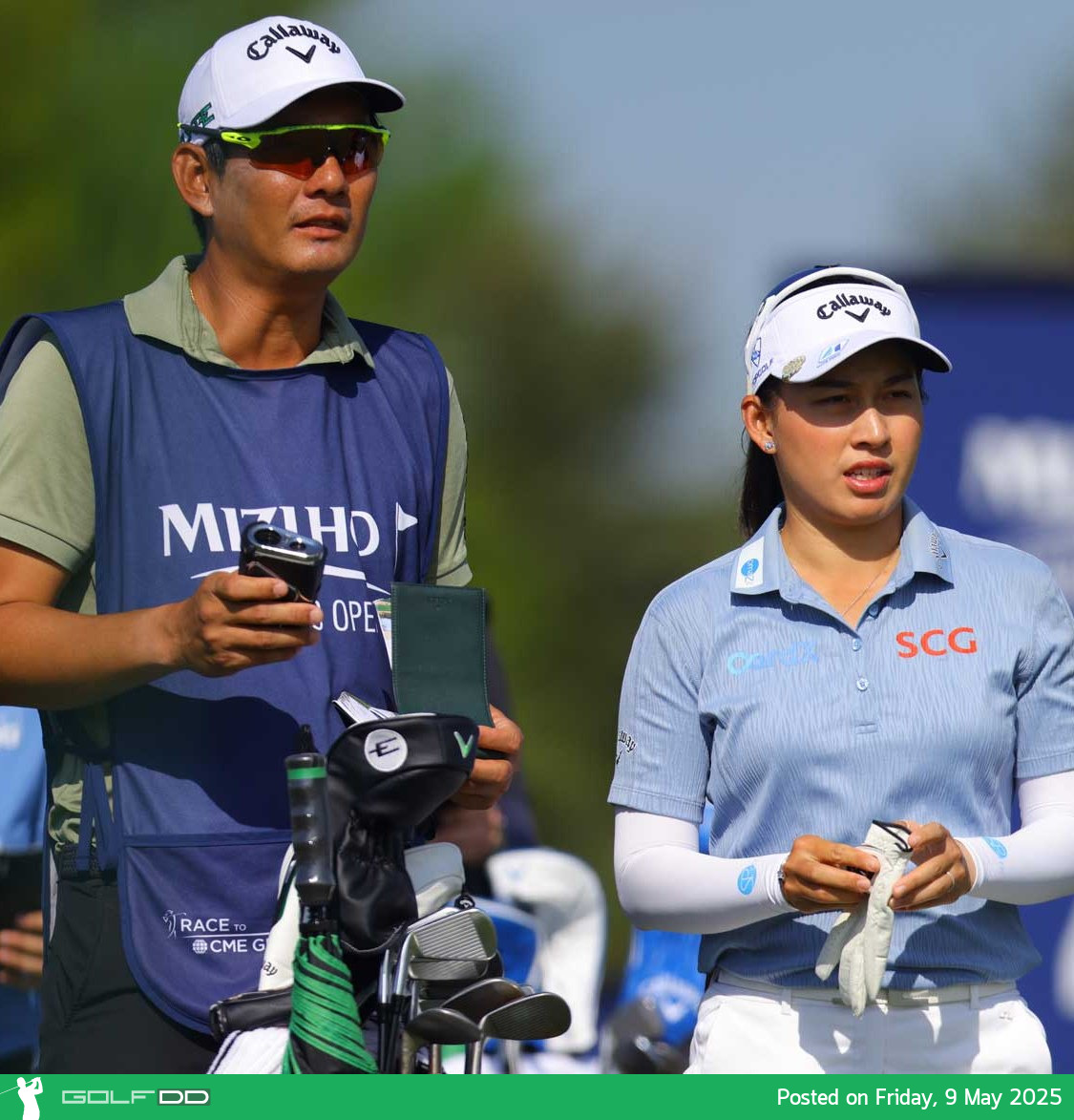 "โปรจีน" ทำ 8 อันเดอร์พาร์ ขึ้นนำเดี่ยวเปิดฉากรอบแรกการแข่งขันกอล์ฟ LPGA Tour รายการ Mizuho Americas Open