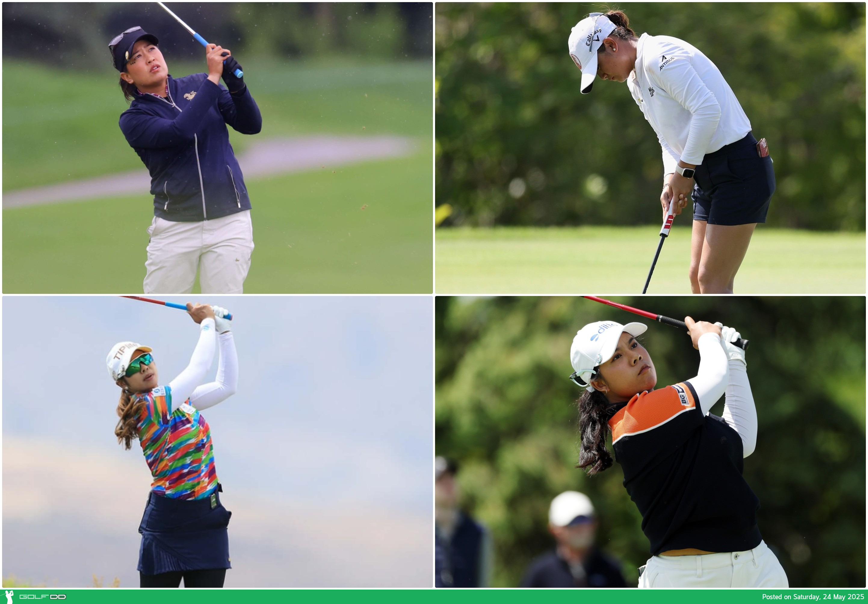 6 โปรสาวไทยร่วมศึก LPGA รายการใหม่ที่เม็กซิโก “Riviera Maya Open 2025” ผ่านตัดตัว 3 ราย