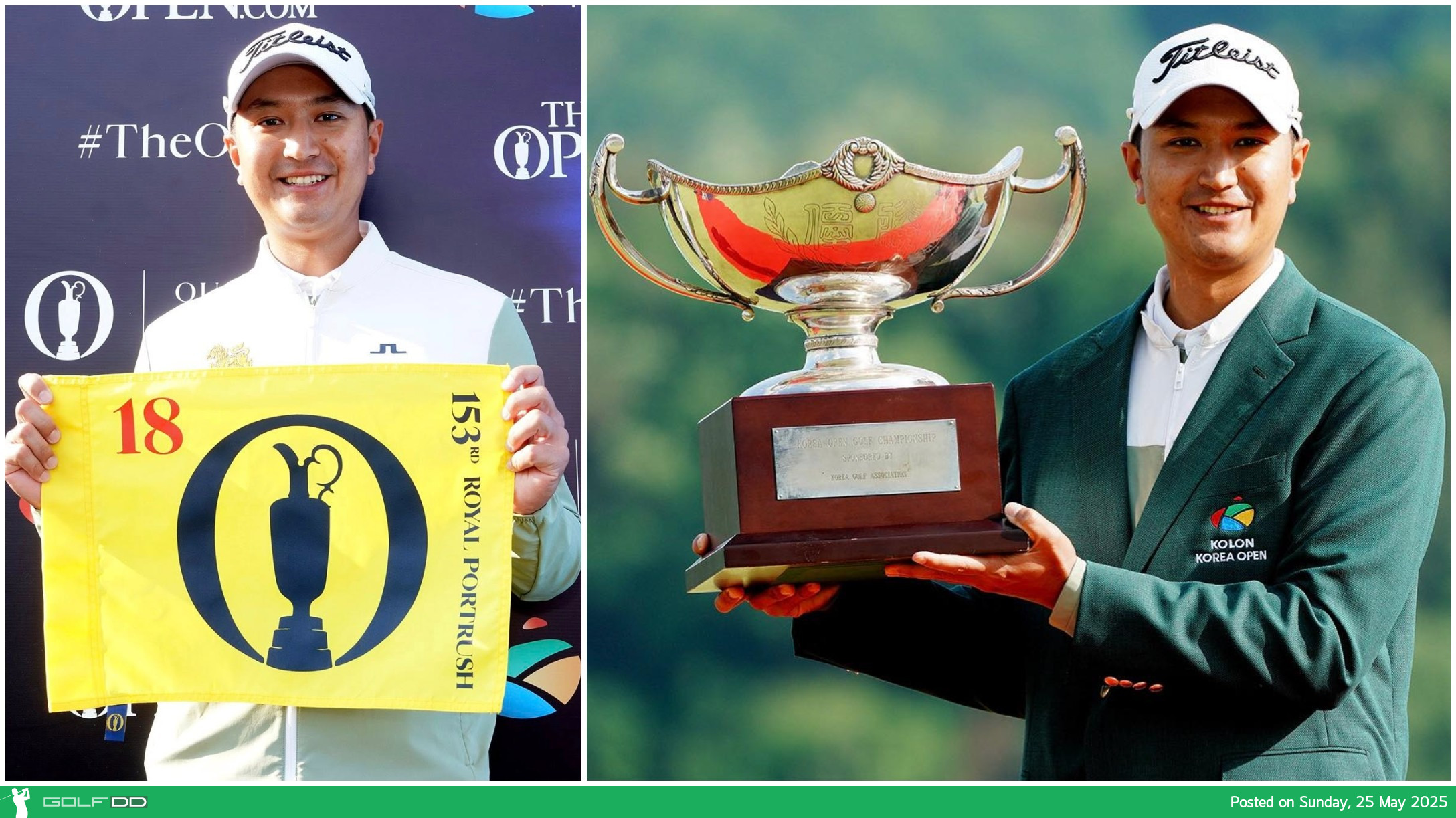 "โปรเพชร" สดมภ์ แก้วกาญจนา คว้าแชมป์ Kolon The 67th Korea Open 2025 สุดยิ่งใหญ่ คว้าตั๋วลุย The Open เป็นครั้งที่สอง
