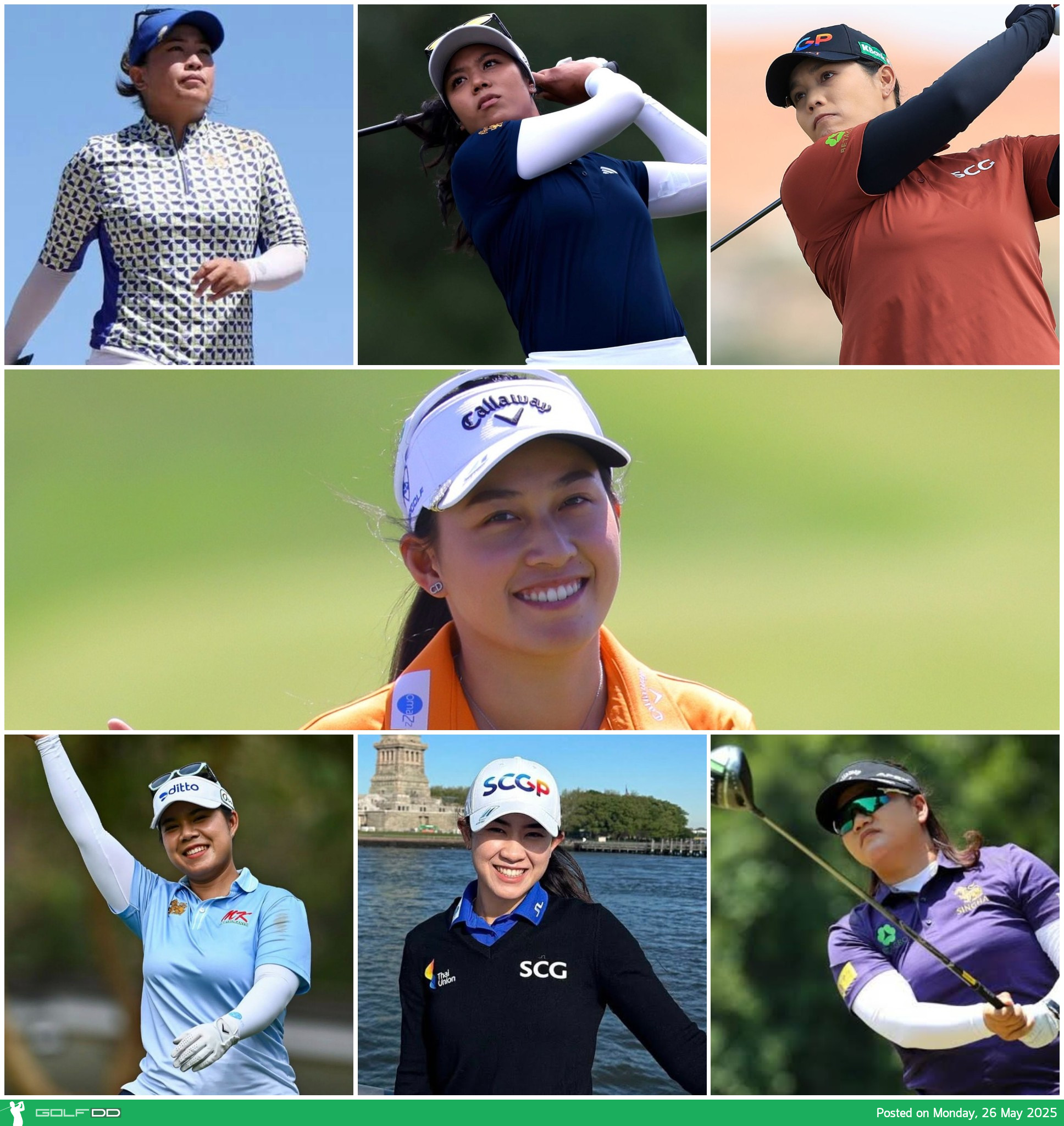 เชียร์โปรสาวไทย 11 คนพร้อมดวลศึกใหญ่ U.S. Women’s Open 2025 ที่วิสคอนซิน