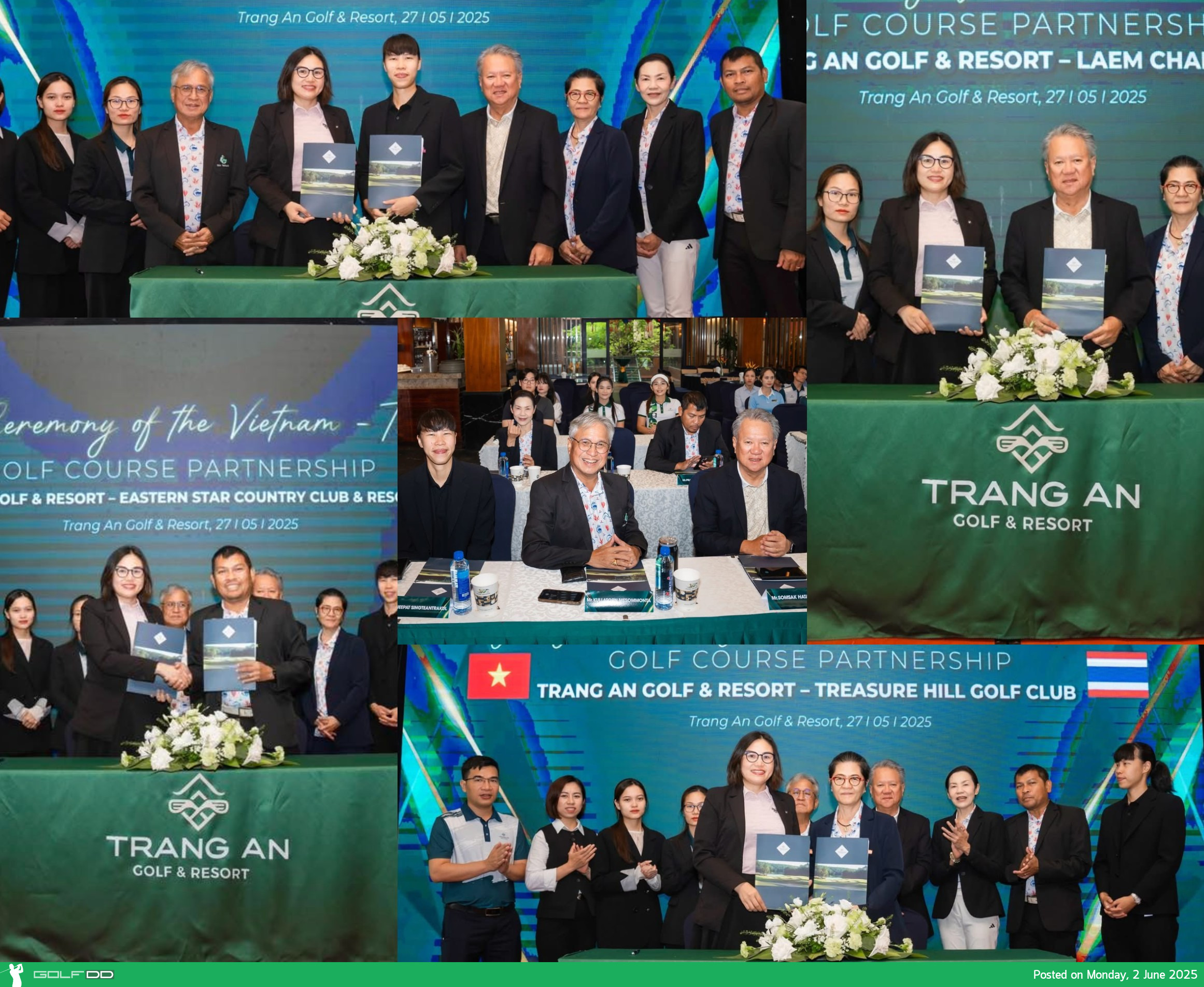 กลุ่ม Five EGA ผนึกกำลัง "ตรังอัน กอล์ฟ แอนด์ รีสอร์ท" เวียดนาม เปิดยุคใหม่แห่งความร่วมมือในวงการกอล์ฟ 