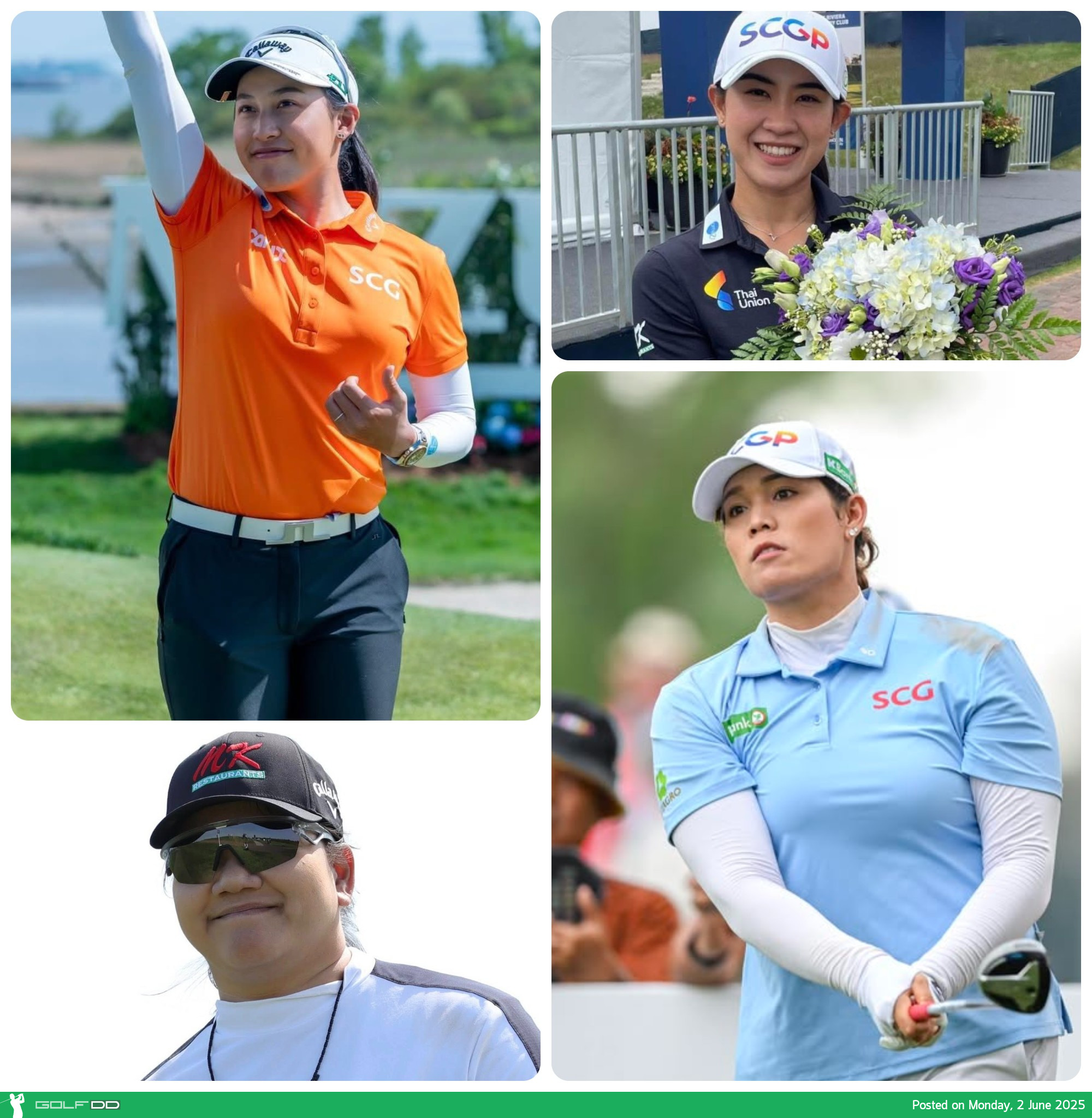 "จีโน่" นำทัพ 7 สวิงสาวไทย ลุยรายการ ShopRite LPGA Classic presented by Acer 2025 วันที่ 6–8 มิถุนายนนี้ 