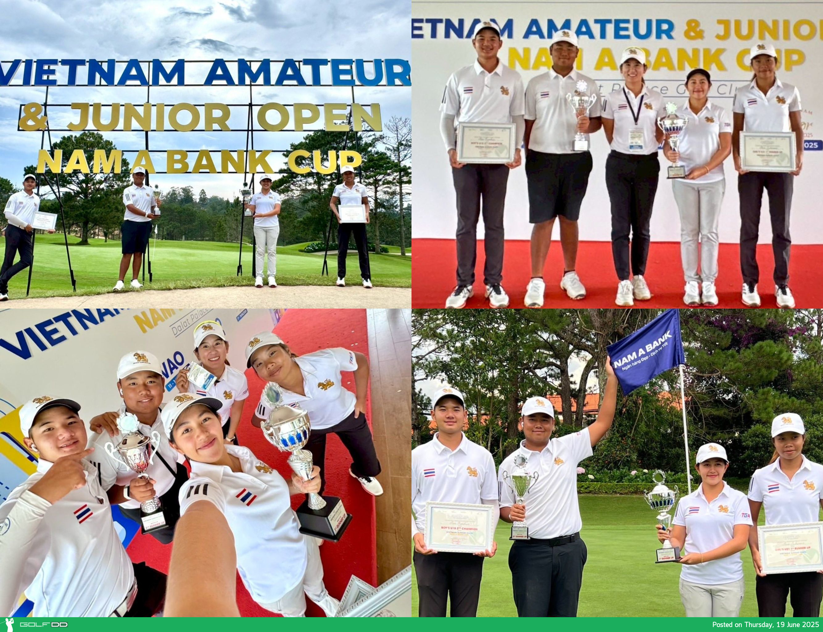 เยาวชนไทยสร้างชื่อ! “แพรว-พสิษฐ์” คว้าโพเดียมศึก Vietnam Junior Open 2025 ที่เวียดนาม