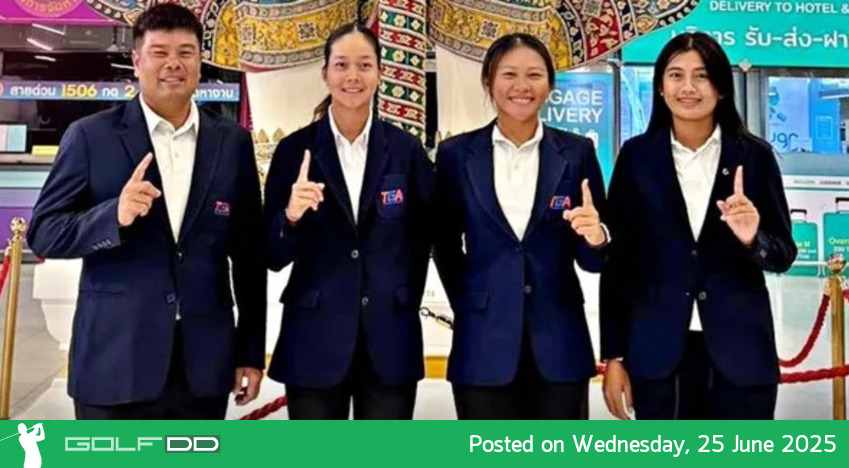 3 สาวทีมชาติไทยฟอร์มแรง จบรอบ 2 รั้งอันดับ 2 ศึก “Toyota Junior Golf World Cup 2025” ที่ญี่ปุ่น