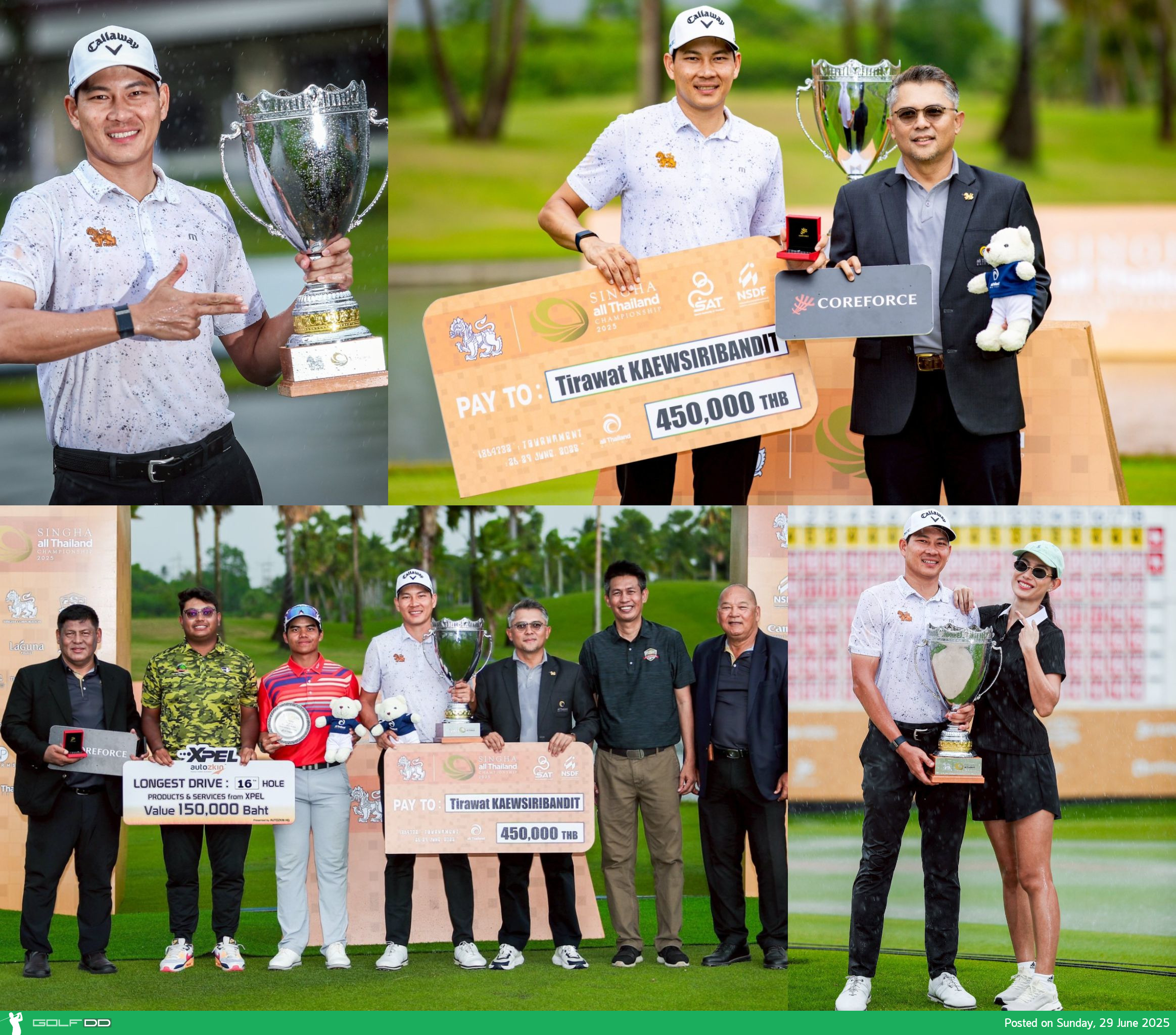 ขอแสดงความยินดีกับ “โปรโอ๊ต” ถิรวัฒน์ แก้วศิริบัณฑิต คว้าแชมป์ “สิงห์ ออลไทยแลนด์ แชมเปี้ยนชิพ 2025” สมัยที่ 2!