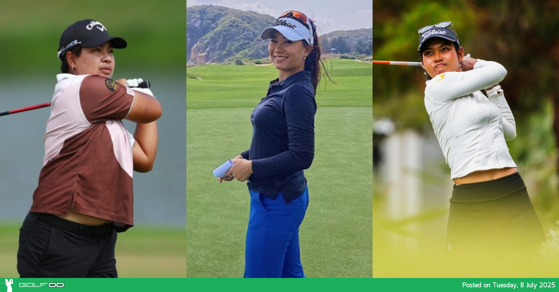 “ไบรท์-เจนนี่-ปริญญ์” ตัวแทนสาวไทยร่วมดวลศึก “Hartford HealthCare Women’s Championship” บนเวที Epson Tour สัปดาห์นี้