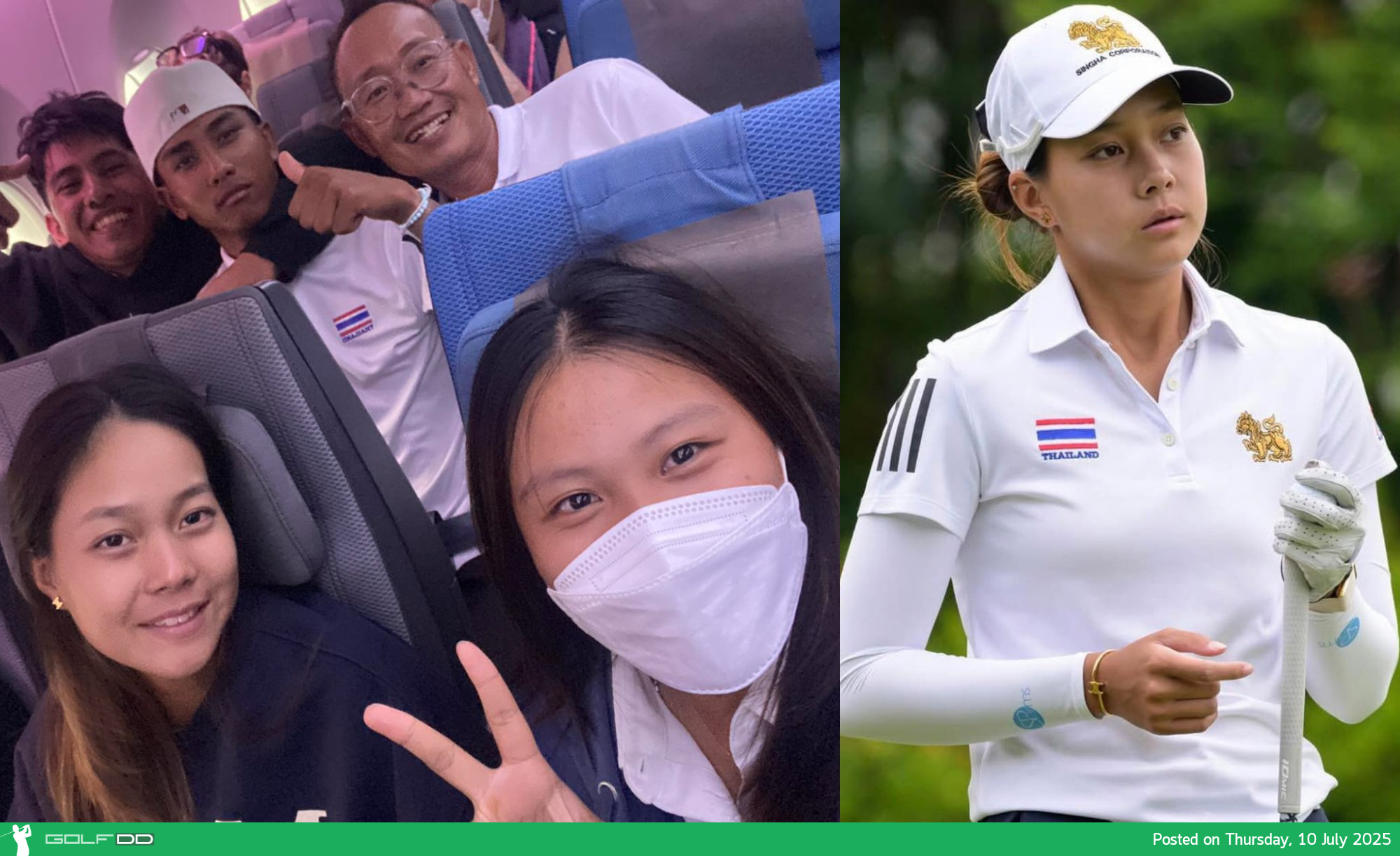 "ปริม" ขึ้นนำเดี่ยวที่สิงคโปร์ | “นัจ” พาไทยคว้าแชมป์ทีมหญิง Singapore Open Amateur
