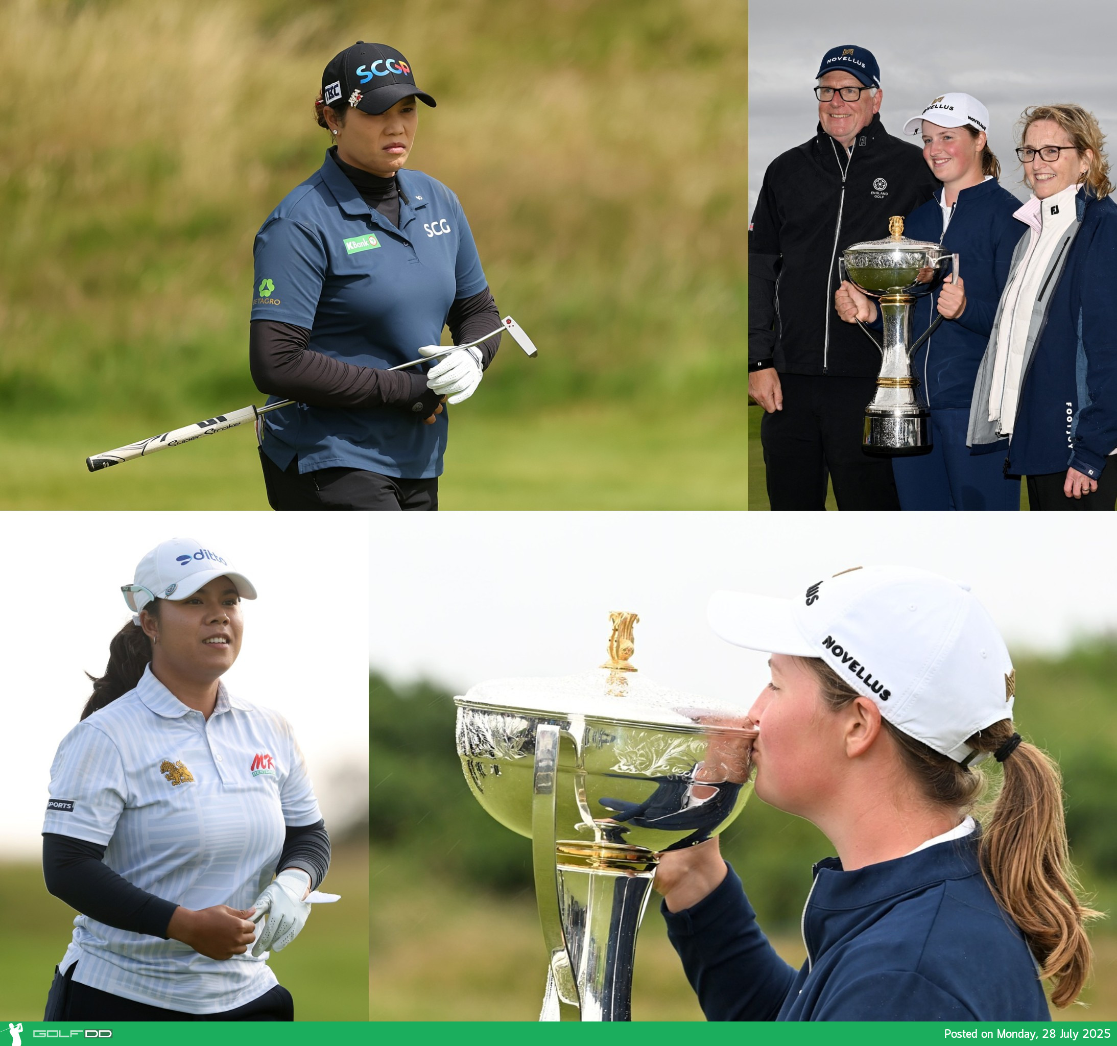 "โปรเม" จบท็อป 10 รายการที่ 6 ปีนี้ ในศึก Women's Scottish Open / ล็อตตี้ โว้ด คว้าแชมป์แรกหลังเทิร์นโปร