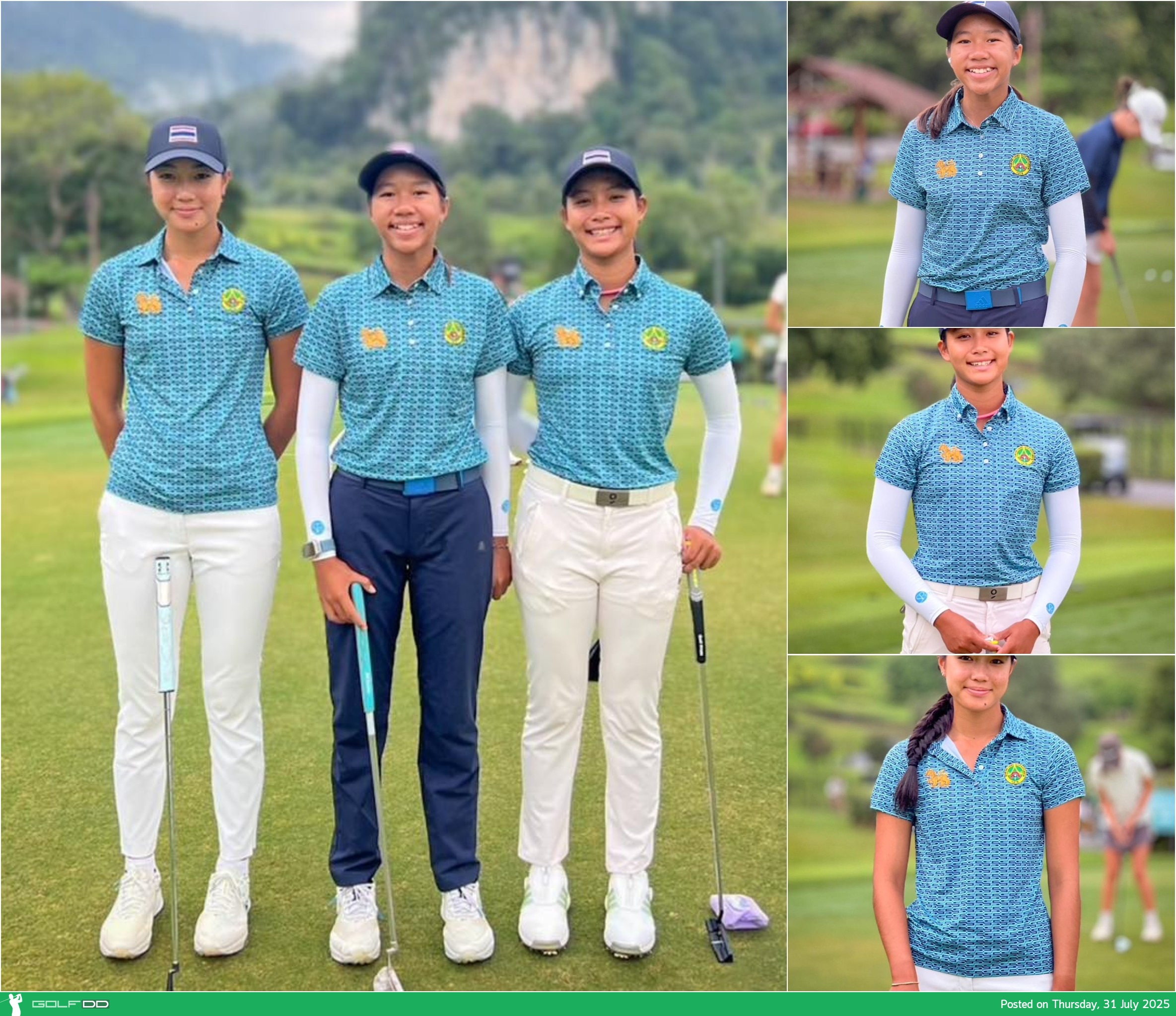 ส่งแรงใจเชียร์ 3 นักกอล์ฟสาวไทย ลุ้นคว้าแชมป์ศึกสมัครเล่นนานาชาติที่มาเลย์!
