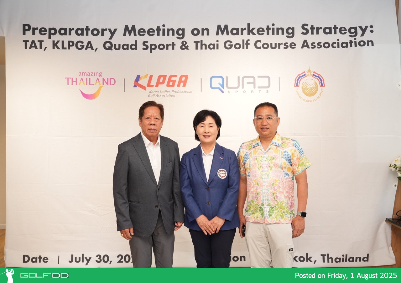 KLPGA จับมือ ททท. และสมาคมสนามกอล์ฟไทย เดินหน้าความร่วมมือพัฒนากอล์ฟสตรีและการท่องเที่ยว