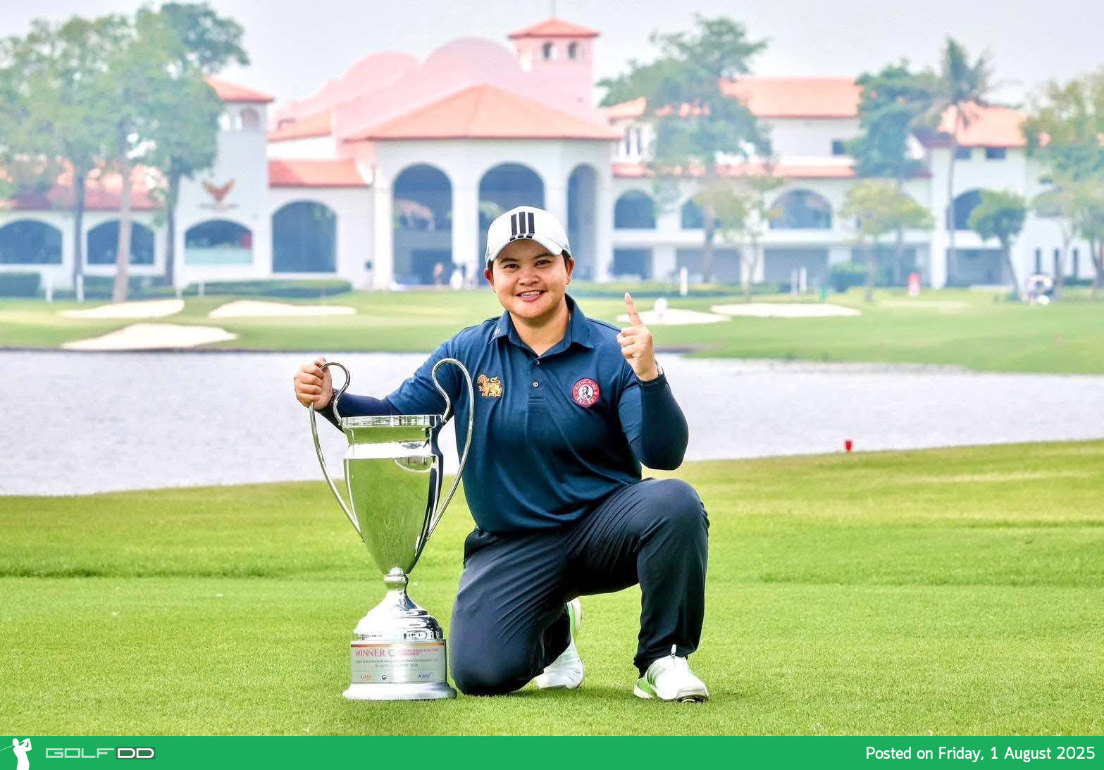"พีเค" พัชรจุฑา ฟอร์มจัด ปิดเกมคว้าแชมป์ KLPGA 2025 อินเตอร์เนชั่นเนลฯ ตีตั๋วลุยทัวร์ใหญ่ปีหน้า! 