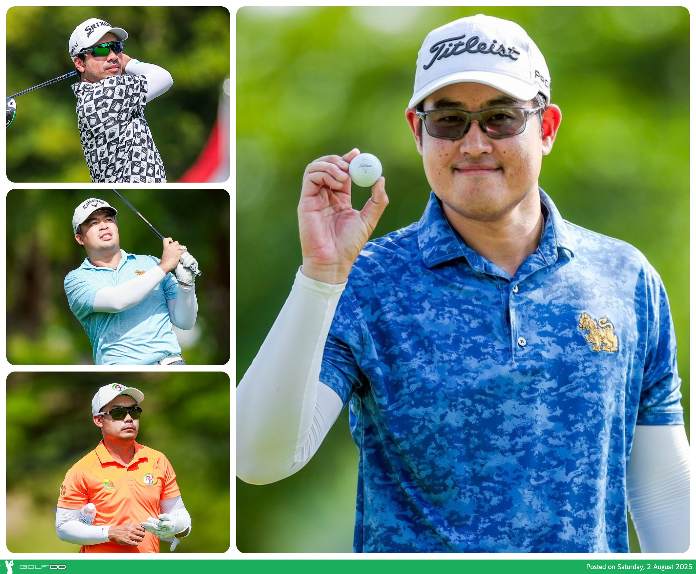 “ภูสิทธิ์” แซงนำ -10 จบรอบสอง “สิงห์ แชมเปี้ยนชิพ 2025” ลุ้นคว้าแชมป์แรกของปี