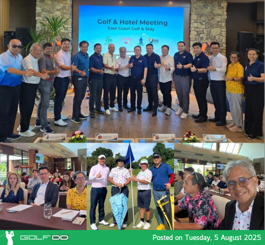 สามสมาคมใหญ่ภาคตะวันออกร่วมประชุม EGA & Hotel Meeting เปิดตัวแคมเปญ “Golf Stay & Play” หนุนท่องเที่ยว-กอล์ฟ 