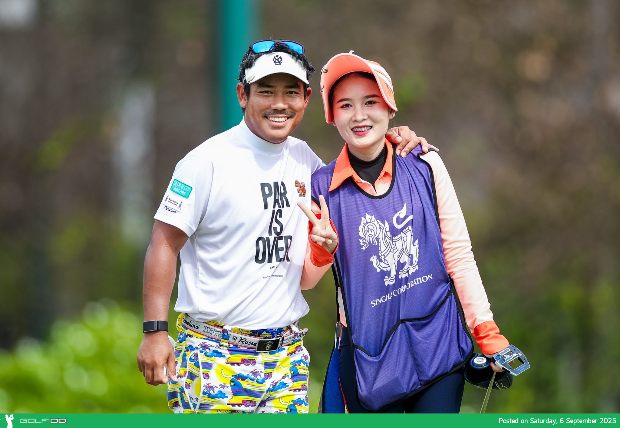“ธันยากร” ฟอร์มแรง ขึ้นนำลุ้นแชมป์วันสุดท้าย สิงห์ บางกอก โอเพ่น 2025