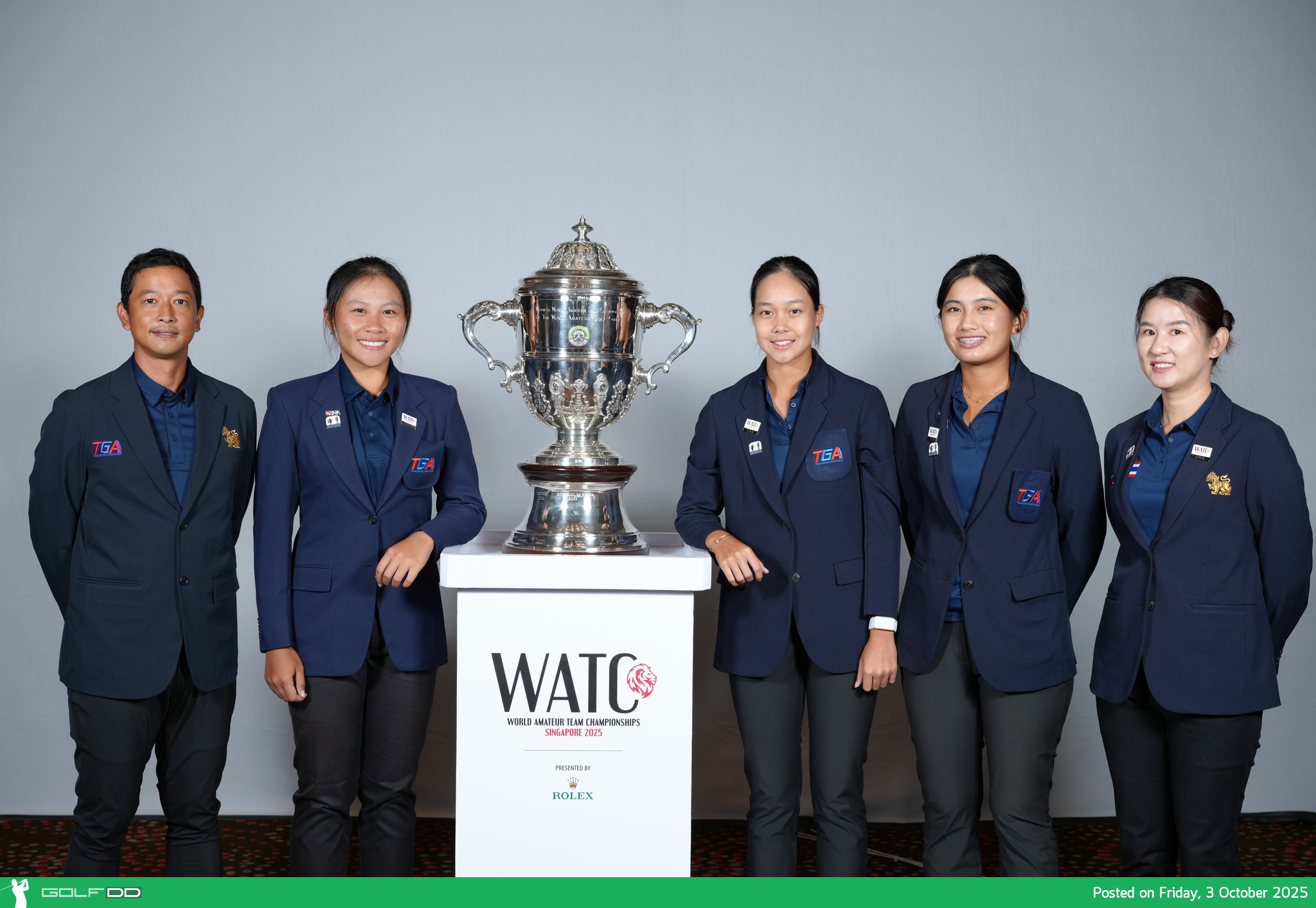 ผลรอบสอง ทีมไทยรั้งอันดับ 13 ร่วม ศึก World Amateur Team Championships 2025 