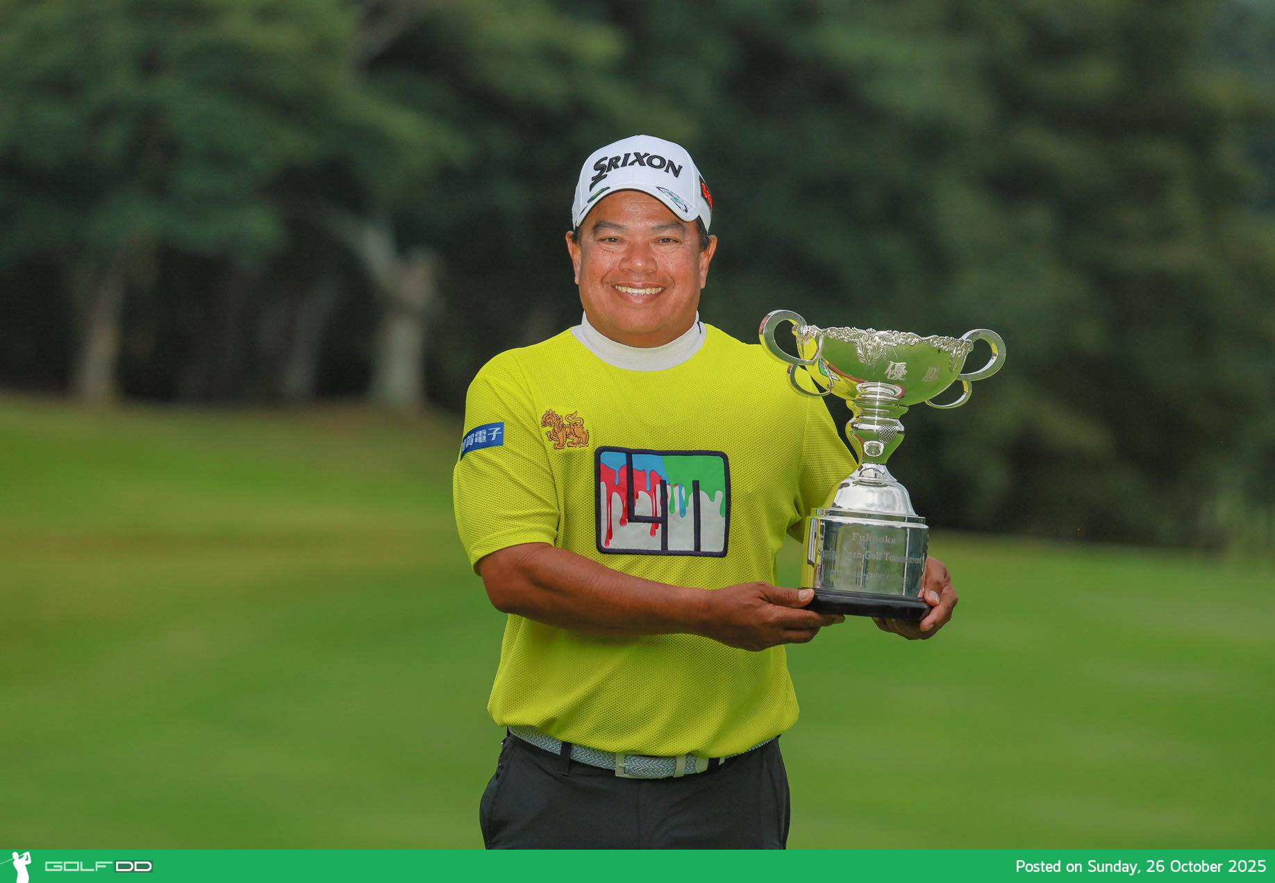 ขอแสดงความยินดีกับ “โปรหมาย” ประหยัด มากแสง คว้าแชมป์ Fukuoka Senior Open ของ Japan Senior Tour 