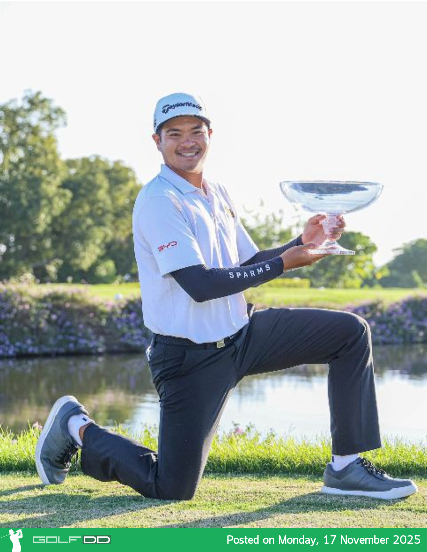 เอกปริษฐ์ หวู่ สร้างประวัติศาสตร์! คว้าแชมป์แรกในเอเชียนทัวร์ ผงาดซิวถ้วย Taiwan Glass Taifong Open 2025 
