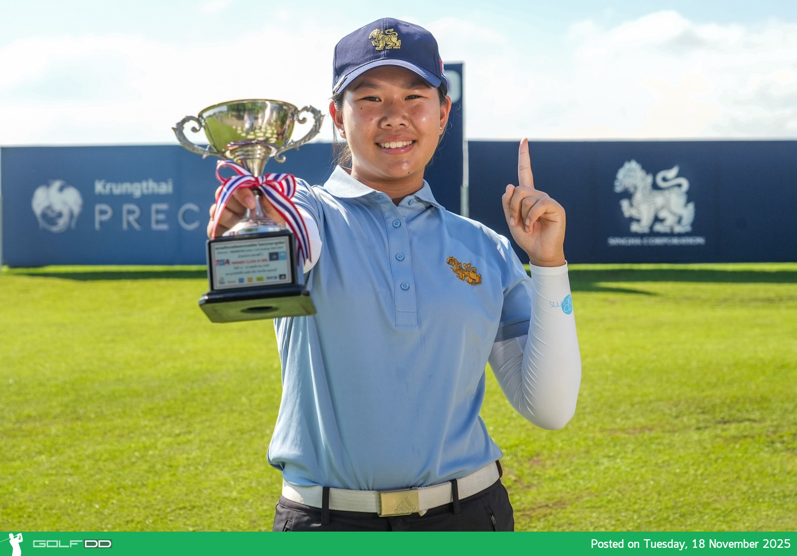 พลอยชนกซิว 4 แชมป์รวด – ศิรเดช–พุทธ ผงาดคลาส S-A ศึก “สิงห์-กรุงไทย จูเนียร์ กอล์ฟ แรงกิ้ง 2025-26” สนาม 5 