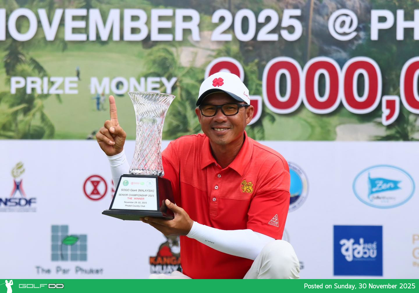 เชาวลิต ซิวแชมป์ “โซโก้ ไจเอ้นท์ ซีเนียร์ฯ” สุดยิ่งใหญ่ ณ ภูเก็ต คันทรี คลับ 