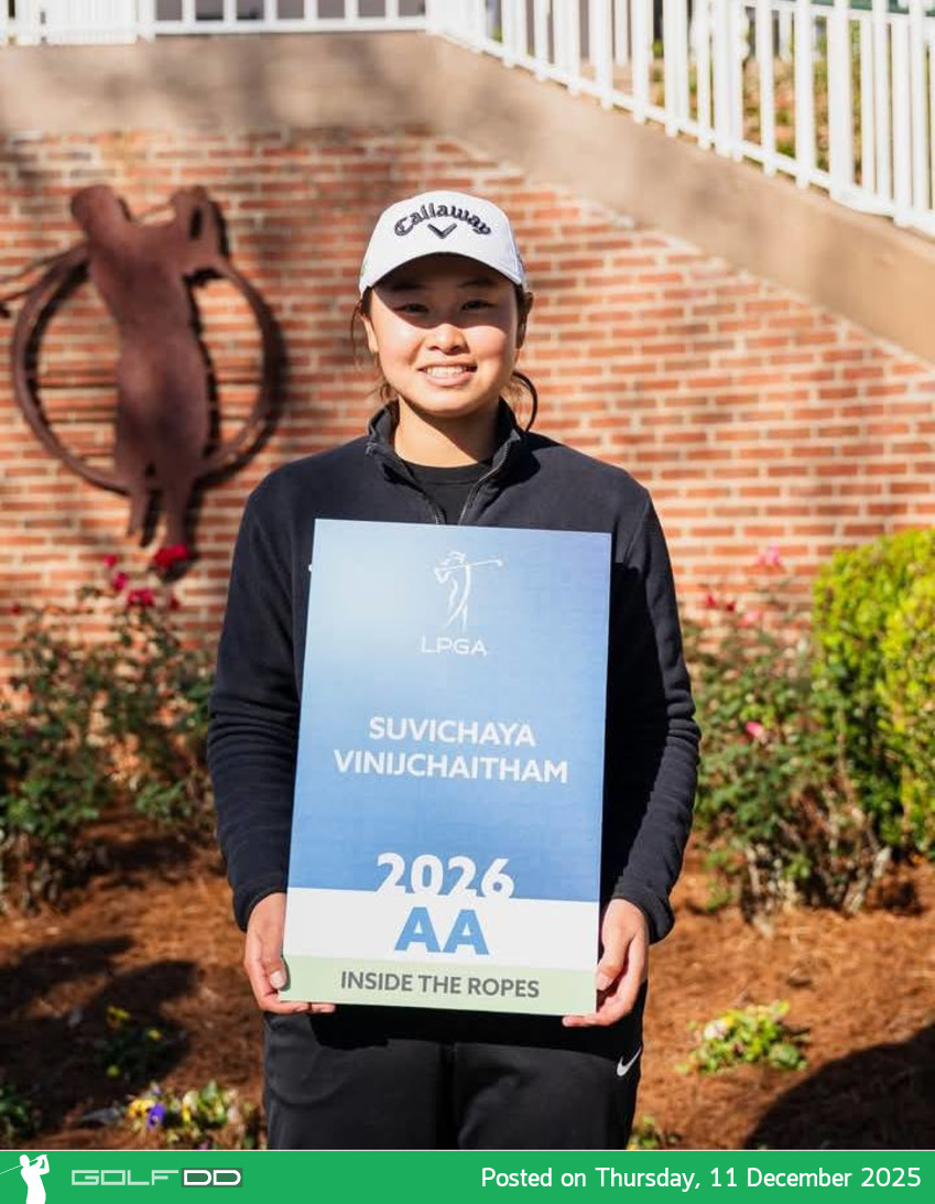 “ฮัท สุวิชยา” สุดเจ๋ง! สาวไทยหนึ่งเดียวคว้าทัวร์คาร์ด LPGA 2026 