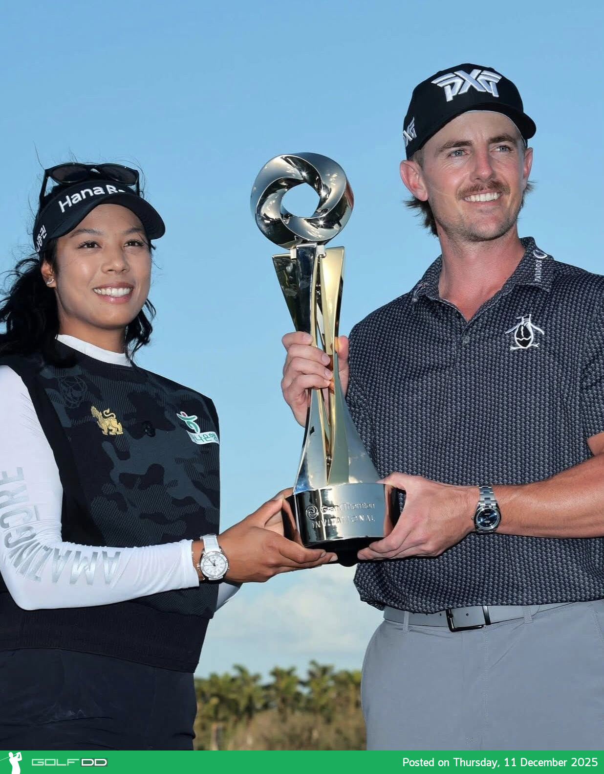 “เหมียว–Knapp” พร้อมล่าแชมป์สมัยสอง! ป้องกันแชมป์ Grant Thornton Invitational 12–14 ธ.ค.นี้ ที่ฟลอริดา 