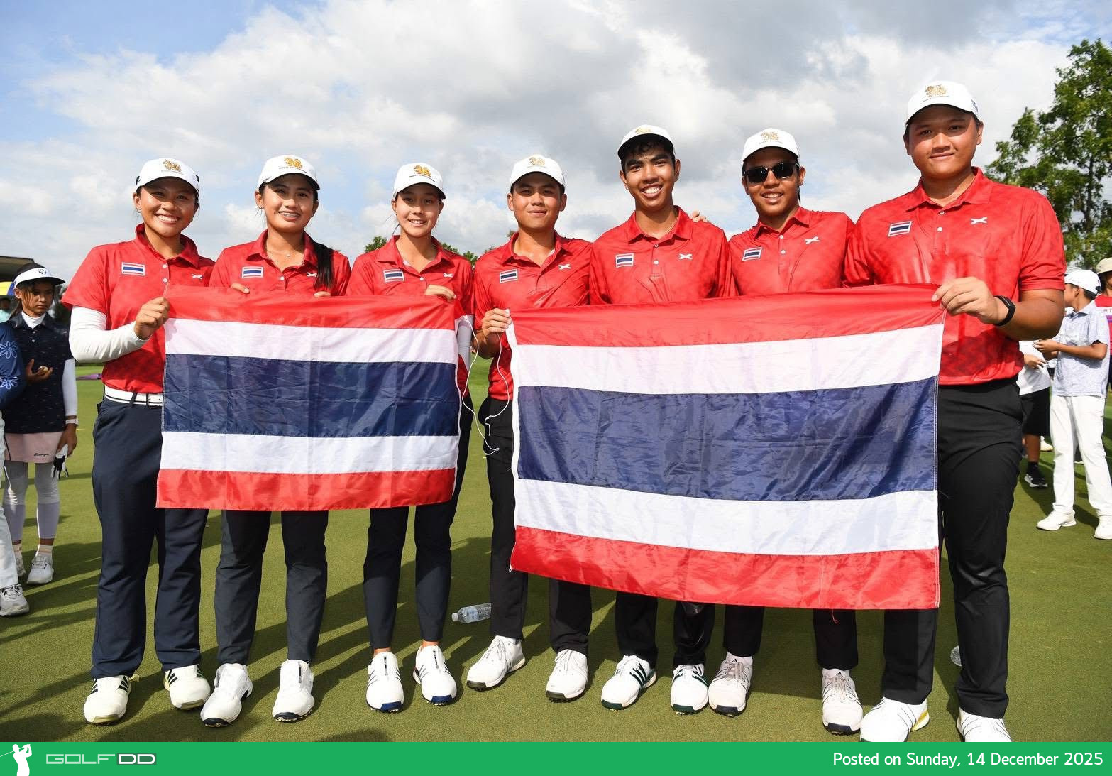 กอล์ฟไทยสุดยอด! กวาด 4 ทอง ซีเกมส์ ครั้งที่ 33 รอบ 10 ปี 